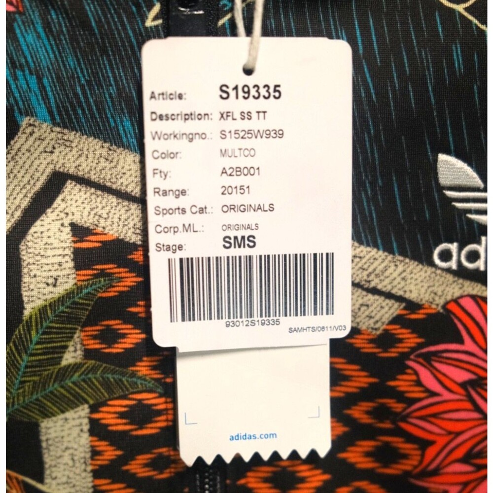 Rare SMS Adidas Farm Rio Xilofloresta Track Jacket Official Factory Women Small - Picture 3 of 5